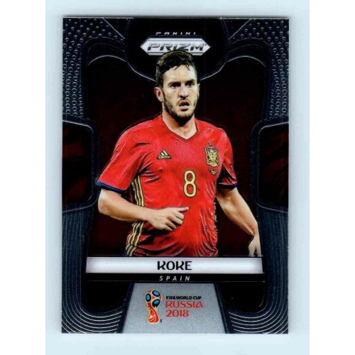 2017-18 Panini Prizm World Cup Soccer Base #204 Koke