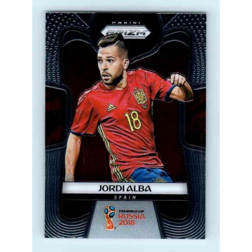 2017-18 Panini Prizm World Cup Soccer Base #203 Jordi Alba