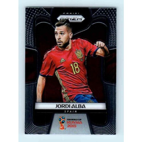 2017-18 Panini Prizm World Cup Soccer Base #203 Jordi Alba