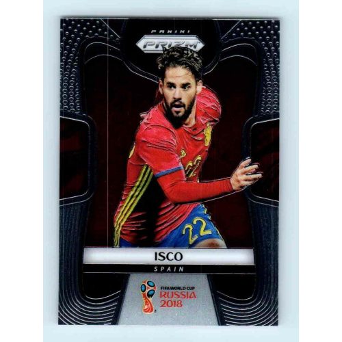 2017-18 Panini Prizm World Cup Soccer Base #202 Isco