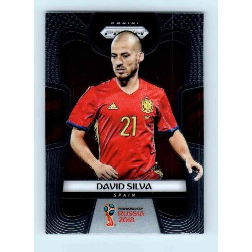 2017-18 Panini Prizm World Cup Soccer Base #201 David Silva