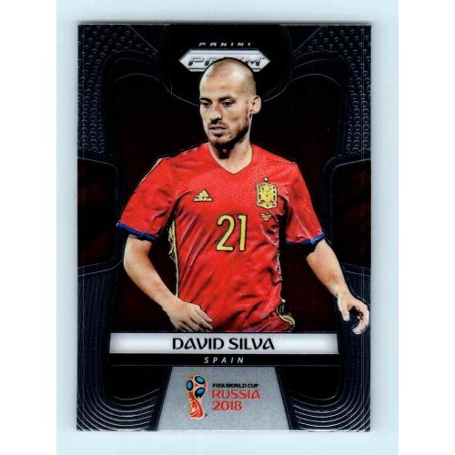 2017-18 Panini Prizm World Cup Soccer Base #201 David Silva