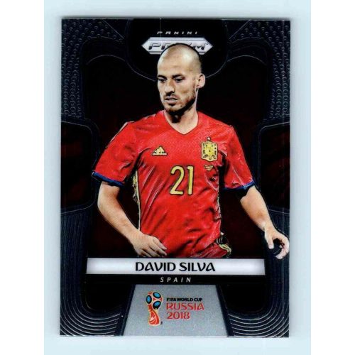 2017-18 Panini Prizm World Cup Soccer Base #201 David Silva