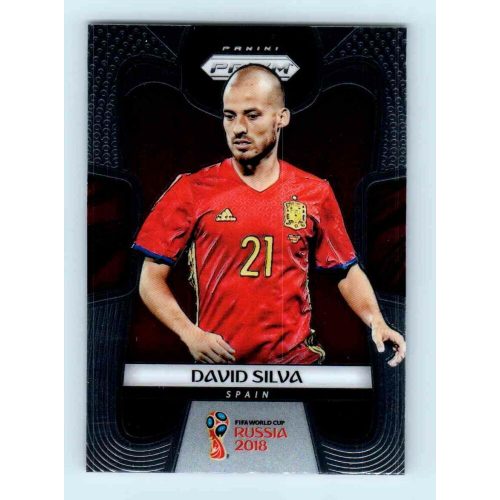 2017-18 Panini Prizm World Cup Soccer Base #201 David Silva