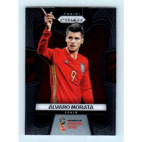 2017-18 Panini Prizm World Cup Soccer Base #199 Alvaro Morata