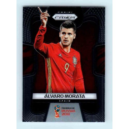 2017-18 Panini Prizm World Cup Soccer Base #199 Alvaro Morata