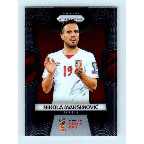 2017-18 Panini Prizm World Cup Soccer Base #186 Nikola Maksimovic