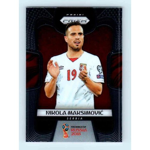 2017-18 Panini Prizm World Cup Soccer Base #186 Nikola Maksimovic