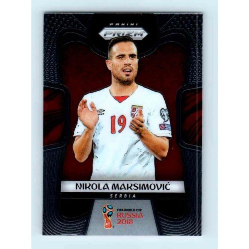 2017-18 Panini Prizm World Cup Soccer Base #186 Nikola Maksimovic