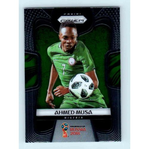 2017-18 Panini Prizm World Cup Soccer Base #140 Ahmed Musa