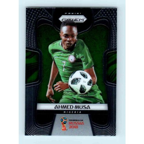 2017-18 Panini Prizm World Cup Soccer Base #140 Ahmed Musa