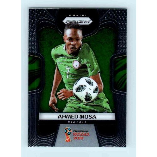 2017-18 Panini Prizm World Cup Soccer Base #140 Ahmed Musa