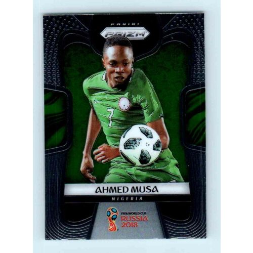 2017-18 Panini Prizm World Cup Soccer Base #140 Ahmed Musa