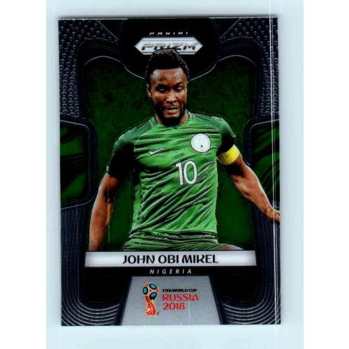 2017-18 Panini Prizm World Cup Soccer Base #138 John Obi Mikel