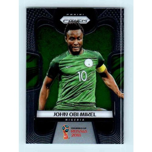 2017-18 Panini Prizm World Cup Soccer Base #138 John Obi Mikel