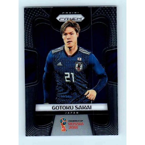 2017-18 Panini Prizm World Cup Soccer Base #124 Gotoku Sakai