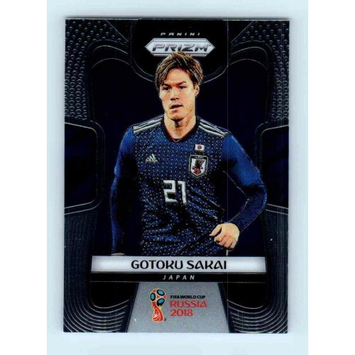 2017-18 Panini Prizm World Cup Soccer Base #124 Gotoku Sakai