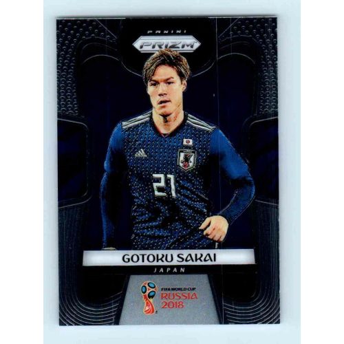 2017-18 Panini Prizm World Cup Soccer Base #124 Gotoku Sakai