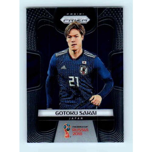 2017-18 Panini Prizm World Cup Soccer Base #124 Gotoku Sakai