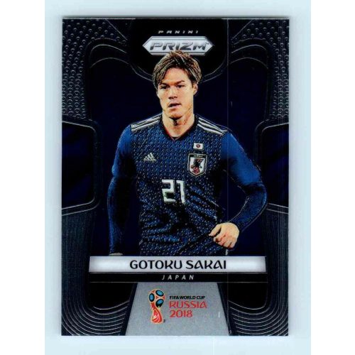 2017-18 Panini Prizm World Cup Soccer Base #124 Gotoku Sakai