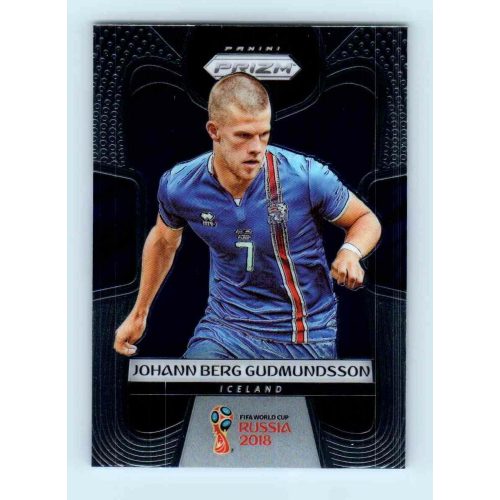 2017-18 Panini Prizm World Cup Soccer Base #105 Johann Berg Gudmundsson