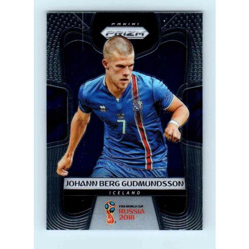 2017-18 Panini Prizm World Cup Soccer Base #105 Johann Berg Gudmundsson