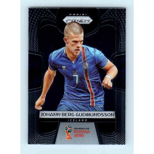 2017-18 Panini Prizm World Cup Soccer Base #105 Johann Berg Gudmundsson