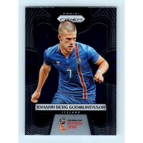 2017-18 Panini Prizm World Cup Soccer Base #105 Johann Berg Gudmundsson