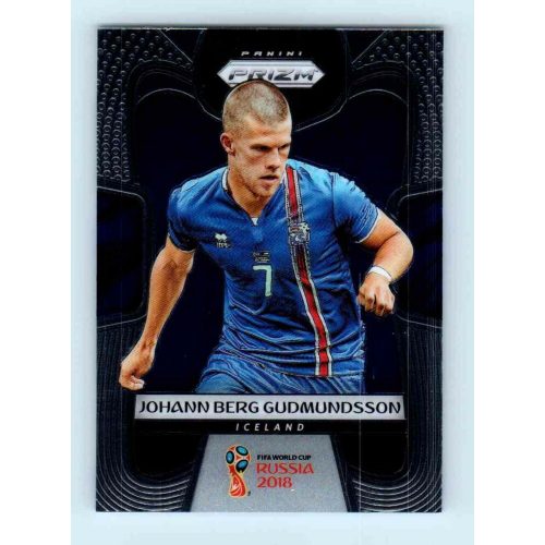 2017-18 Panini Prizm World Cup Soccer Base #105 Johann Berg Gudmundsson