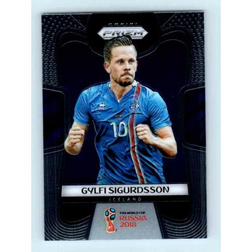 2017-18 Panini Prizm World Cup Soccer Base #100 Gylfi Sigurdsson