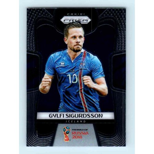 2017-18 Panini Prizm World Cup Soccer Base #100 Gylfi Sigurdsson