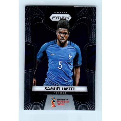 2017-18 Panini Prizm World Cup Soccer Base #86 Samuel Umtiti