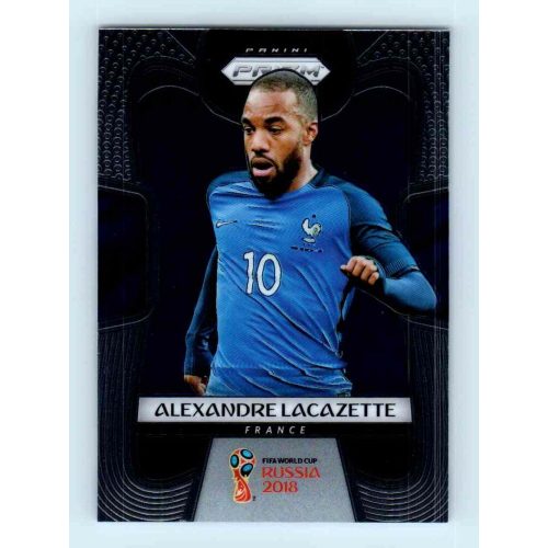 2017-18 Panini Prizm World Cup Soccer Base #76 Alexandre Lacazette