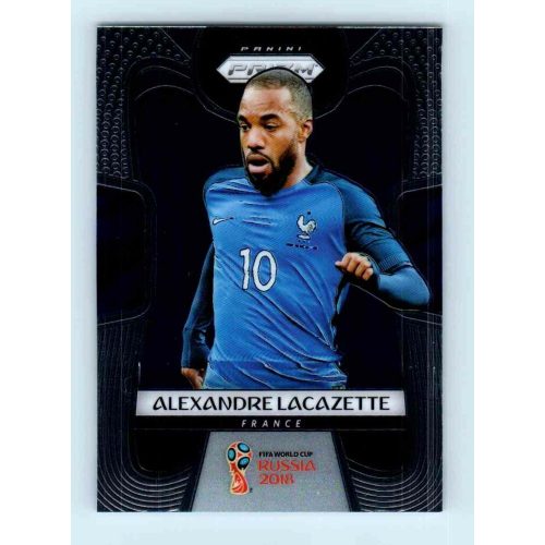 2017-18 Panini Prizm World Cup Soccer Base #76 Alexandre Lacazette