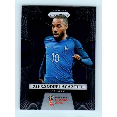 2017-18 Panini Prizm World Cup Soccer Base #76 Alexandre Lacazette