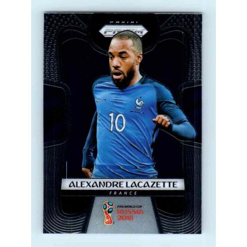 2017-18 Panini Prizm World Cup Soccer Base #76 Alexandre Lacazette