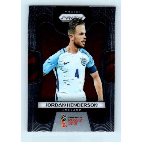 2017-18 Panini Prizm World Cup Soccer Base #70 Jordan Henderson