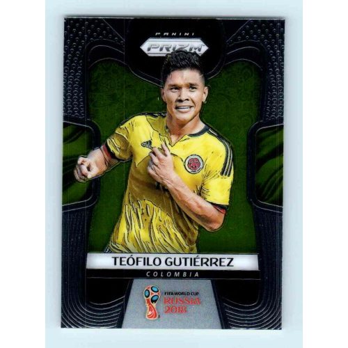 2017-18 Panini Prizm World Cup Soccer Base #45 Teofil Gutierrez