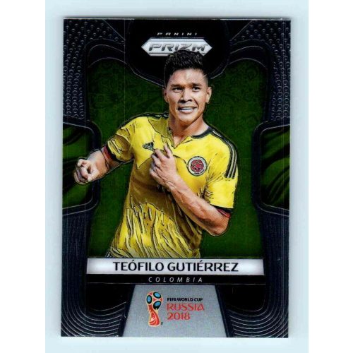 2017-18 Panini Prizm World Cup Soccer Base #45 Teofil Gutierrez