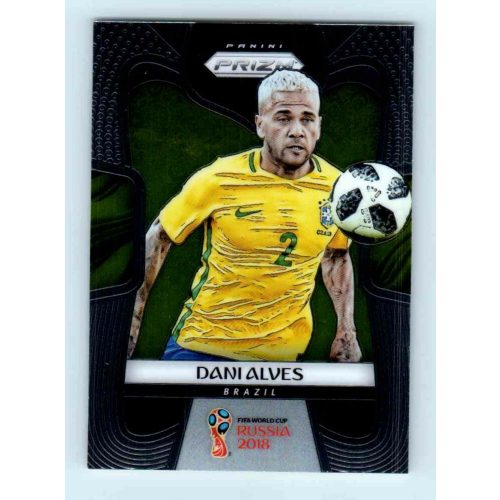 2017-18 Panini Prizm World Cup Soccer Base #35 Dani Alves