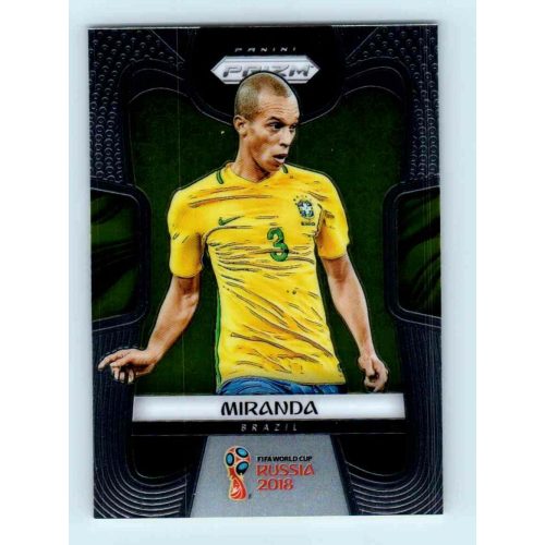 2017-18 Panini Prizm World Cup Soccer Base #34 Miranda