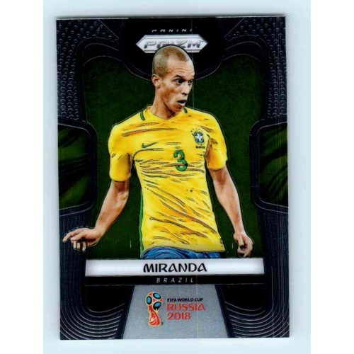 2017-18 Panini Prizm World Cup Soccer Base #34 Miranda