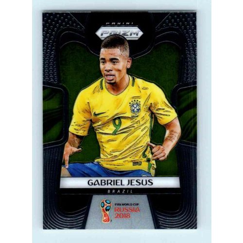 2017-18 Panini Prizm World Cup Soccer Base #32 Gabriel Jesus