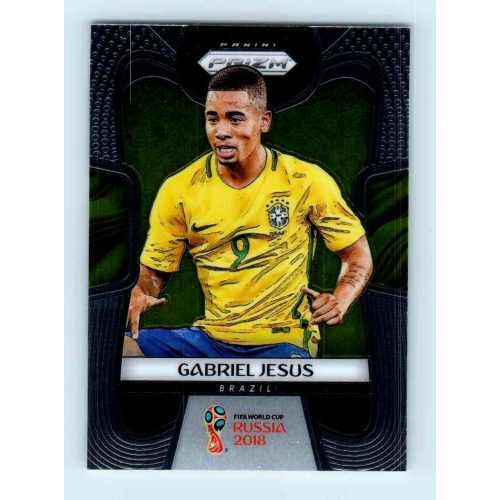 2017-18 Panini Prizm World Cup Soccer Base #32 Gabriel Jesus