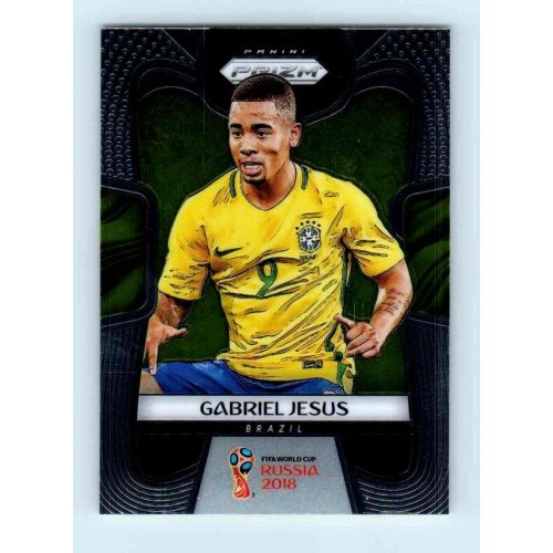 2017-18 Panini Prizm World Cup Soccer Base #32 Gabriel Jesus