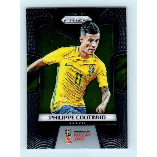 2017-18 Panini Prizm World Cup Soccer Base #28 Philippe Coutinho