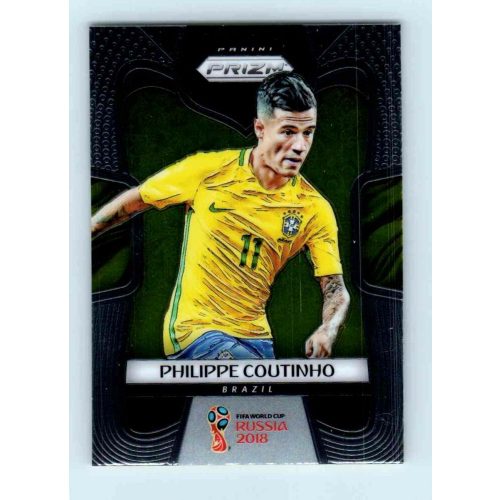 2017-18 Panini Prizm World Cup Soccer Base #28 Philippe Coutinho