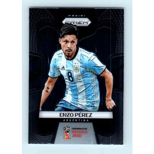 2017-18 Panini Prizm World Cup Soccer Base #12 Enzo Perez