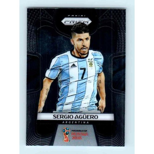 2017-18 Panini Prizm World Cup Soccer Base #11 Sergio Agüero