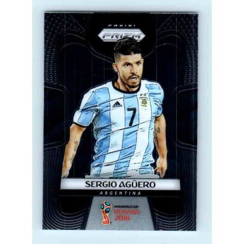 2017-18 Panini Prizm World Cup Soccer Base #11 Sergio Agüero